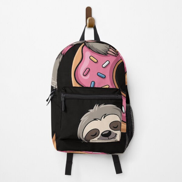 Item preview, Sloth On Donut With Cup Of Steaming Coffee designed and sold by silladive.