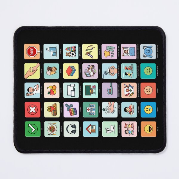 Item preview, Portuguese Brazil Autism AAC Illustrated Pointing Communication Board Pictograms Icons - Chart 04 - Daily Needs, Emotions, Routines - Non Verbal, Speech Apraxia, Neurodiversity Empowerment designed and sold by Autism in Focus.