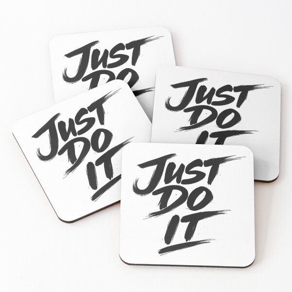 Item preview, Just Do It Hand Painted Brush Typography Motivation Art designed and sold by rajasekhark.
