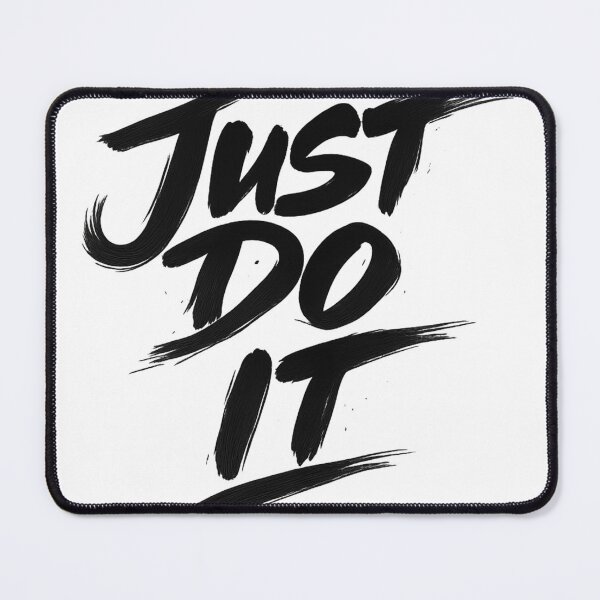 Item preview, Just Do It Hand Painted Brush Typography Motivation Art designed and sold by rajasekhark.