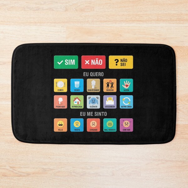 Item preview, Portuguese Portugal Autism AAC Communication Board with Pictograms, Icons and Symbols Chart 02 - Non Verbal Apraxia Kids - Daily Needs, Emotions, Sensory Support - Neurodiversity Awareness Tool designed and sold by Autism in Focus.
