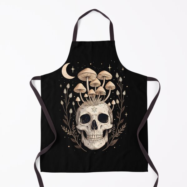 Item preview, Mushroom Skull Dark Botanical designed and sold by dyrkaqalibe1.