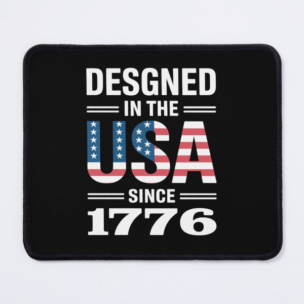 Item preview, USA Flag Typography - Stars and Stripes Lettering Design designed and sold by DarylWelsh2024.