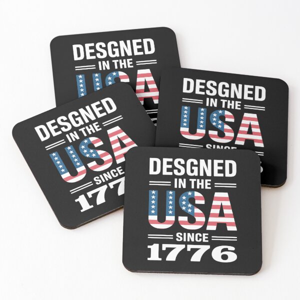 Item preview, USA Flag Typography - Stars and Stripes Lettering Design designed and sold by DarylWelsh2024.