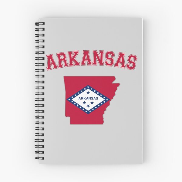 Item preview, Arkansas Pride - Classic State Map & Flag Design designed and sold by mashmosh.
