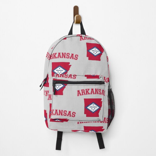 Item preview, Arkansas Pride - Classic State Map & Flag Design designed and sold by mashmosh.