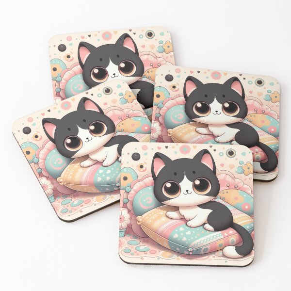 Item preview, cute cat designed and sold by Nov-ella.