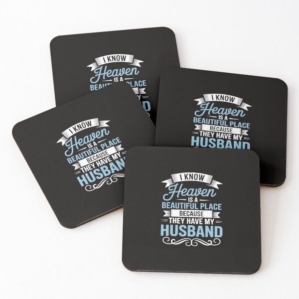 Item preview, I Know Heaven Is A Beautiful Place They Have My Husband designed and sold by silladive.