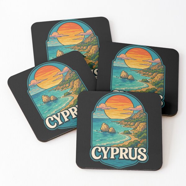 Item preview, Cyprus Country Island Coast Travel designed and sold by TomFrontierArt.