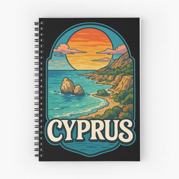 Item preview, Cyprus Country Island Coast Travel designed and sold by TomFrontierArt.