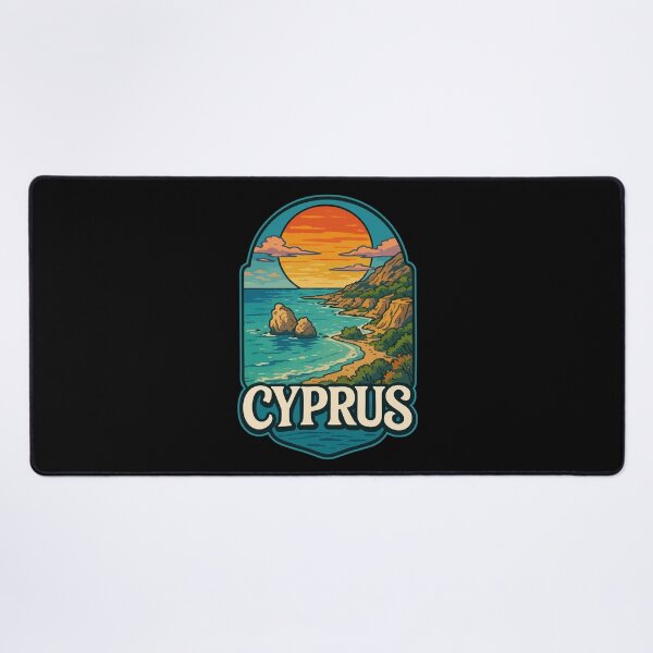 Item preview, Cyprus Country Island Coast Travel designed and sold by TomFrontierArt.