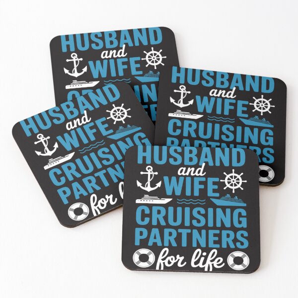 Item preview, Husband and Wife Cruising Partners for Life Couples Cruise designed and sold by BotboutiquePre.