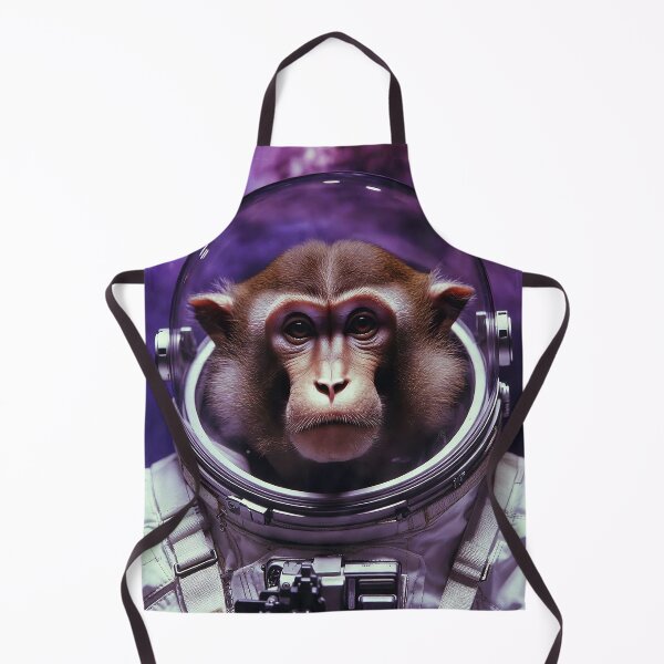 Item preview, "Cosmic Primate: Monkey Astronaut in Nebula Space" designed and sold by MFMart.