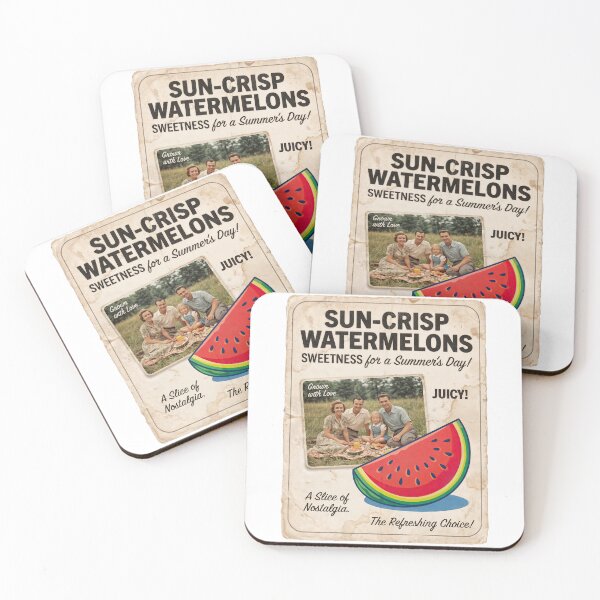 Item preview, Slice of Nostalgia: Sun-Crisp Watermelons and Summer Joy designed and sold by ForeverPrintsOK.