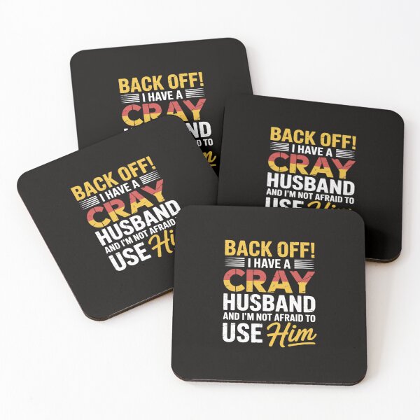 Item preview, Back Off I Have A Crazy HUSBAND Family HUSBANDS designed and sold by silladive.