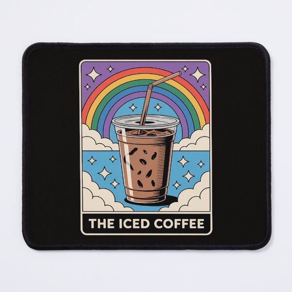 Item preview, The Iced Coffee Tarot Card Iced Coffee designed and sold by BotboutiquePre.