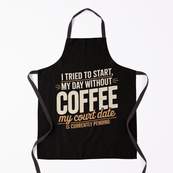 Item preview, I Tried to Start my Day Without Coffee My Court designed and sold by BotboutiquePre.