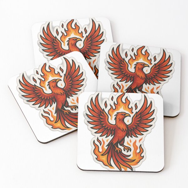 Item preview, Fiery phoenix  designed and sold by P.L.U.T.O.