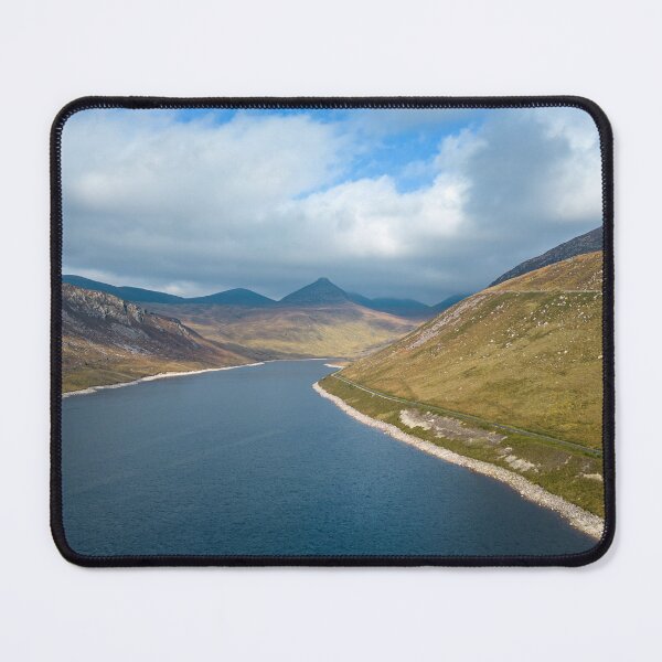 Item preview, Stunning Irish Mountain Range Reflected Over Water | Dramatic Ireland Landscape Photography designed and sold by Martindoran.