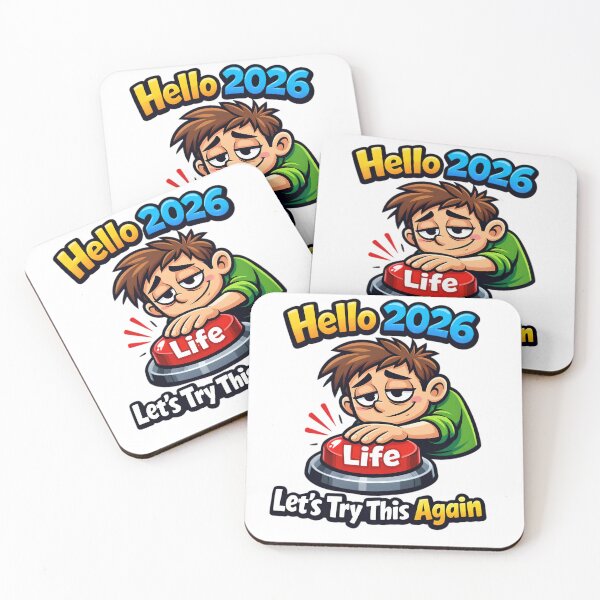 Item preview, Hello 2026, Let’s Try This Again designed and sold by gavinroyal.