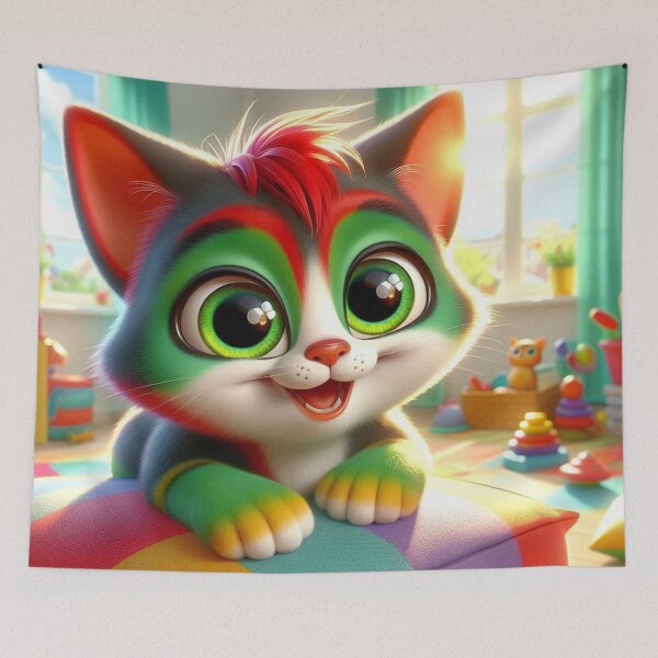 Item preview, cute cat designed and sold by Nov-ella.