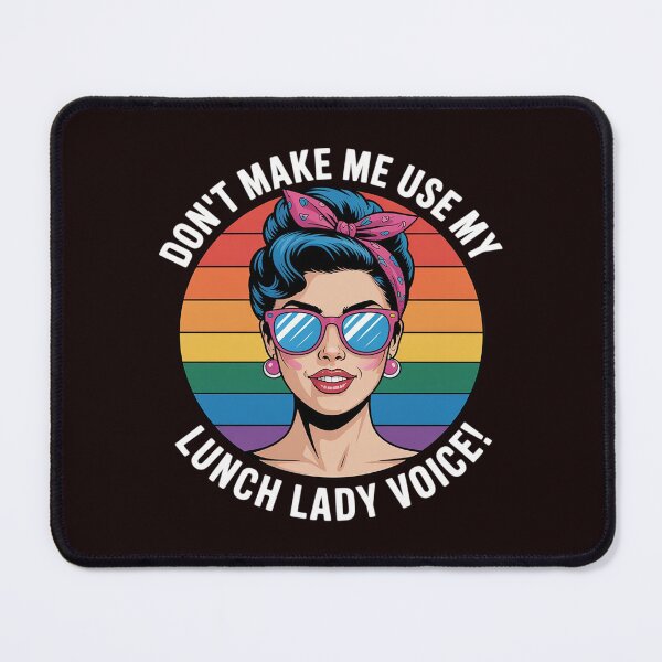 Item preview, Volunteer Day Don't Make Me Use My Lunch Lady Voice designed and sold by hettingerchaim.
