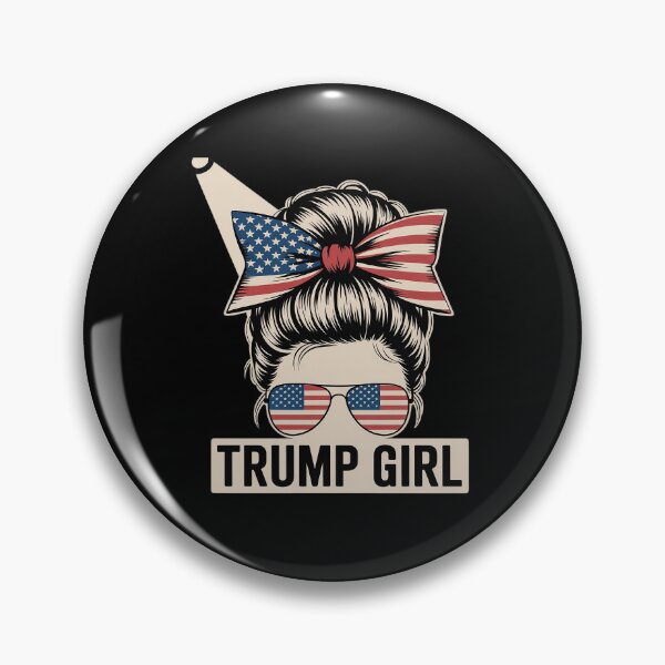 Item preview, Yes I'm A Trump Girl Get Over It - Trump Election  designed and sold by AquaKiev.