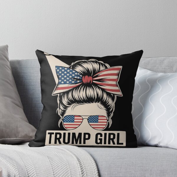 Item preview, Yes I'm A Trump Girl Get Over It - Trump Election  designed and sold by AquaKiev.