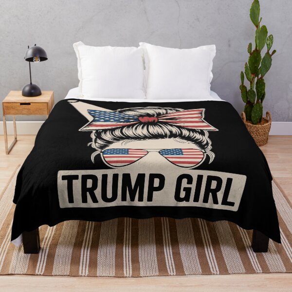 Item preview, Yes I'm A Trump Girl Get Over It - Trump Election  designed and sold by AquaKiev.