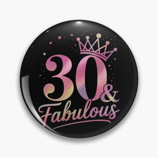 Item preview, Women 30 Years Old And Fabulous Happy 30th Birthday designed and sold by PowAcademy.