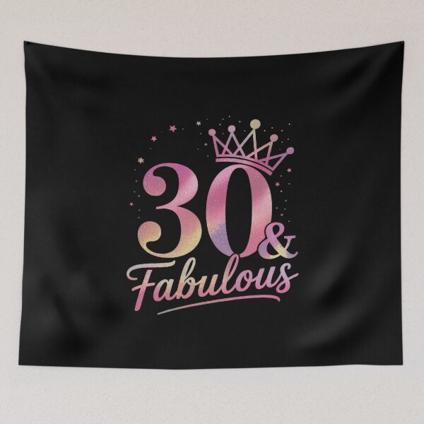 Item preview, Women 30 Years Old And Fabulous Happy 30th Birthday designed and sold by PowAcademy.