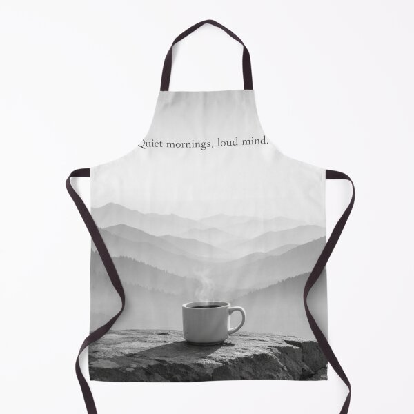Item preview, Quiet Mornings Loud Mind Coffee Landscape Art designed and sold by Dariusz.K.