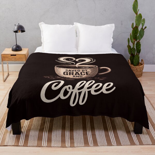 Artikelvorschau, Gerettet durch Gnade und Kaffee – ein christliches Geschenk entworfen und verkauft von hettingerchaim.