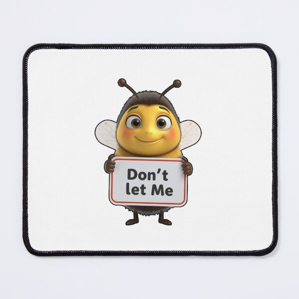 Item preview, Save The Bees Cute 3D Character Art designed and sold by EchoPrint Co..