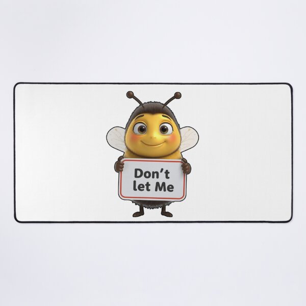 Item preview, Save The Bees Cute 3D Character Art designed and sold by EchoPrint Co..