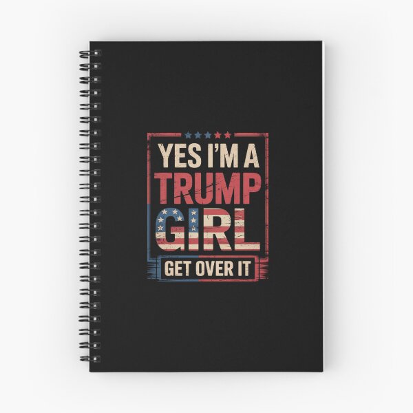 Item preview, Yes I'm A Trump Girl Get Over it For Trump Supporter designed and sold by CombatTask.
