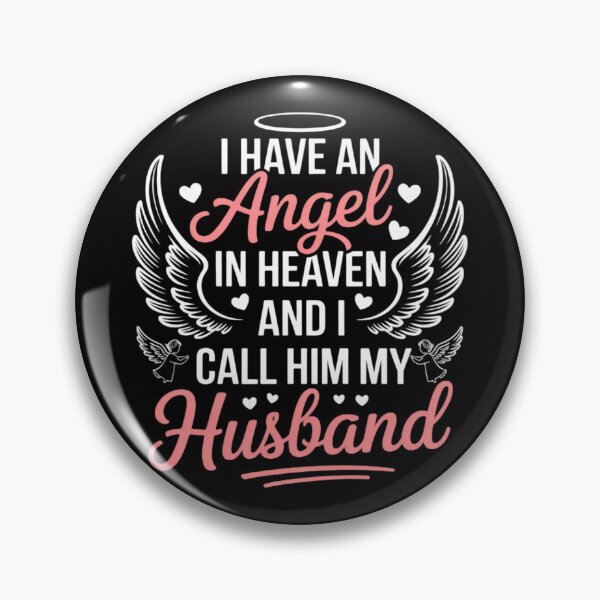 Item preview, I Have an Angel in Heaven And I Call Him My Husband Memorial designed and sold by demarioTTS.