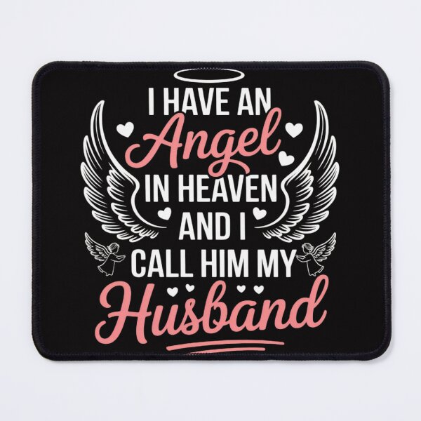 Item preview, I Have an Angel in Heaven And I Call Him My Husband Memorial designed and sold by demarioTTS.