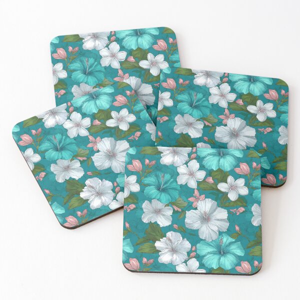 Item preview, Graceful Tropical Floral  - Birthday Flower Pattern  - Gifts For Girls designed and sold by RoyalStarsPatts.