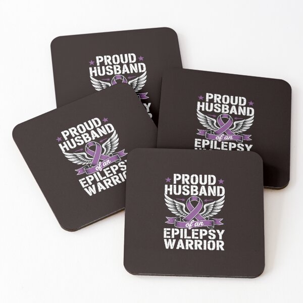 Item preview, Epilepsy Warrior Husband Epileptic Seizure Disorder Advocate designed and sold by hettingerchaim.