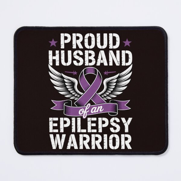 Item preview, Epilepsy Warrior Husband Epileptic Seizure Disorder Advocate designed and sold by hettingerchaim.