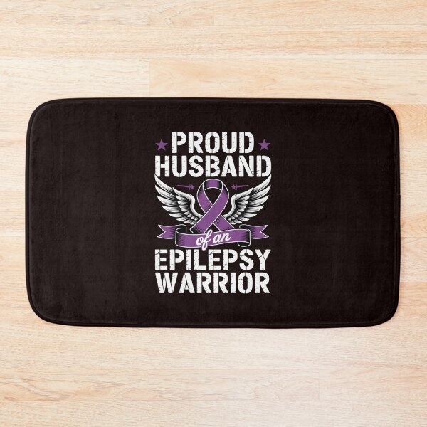 Item preview, Epilepsy Warrior Husband Epileptic Seizure Disorder Advocate designed and sold by hettingerchaim.