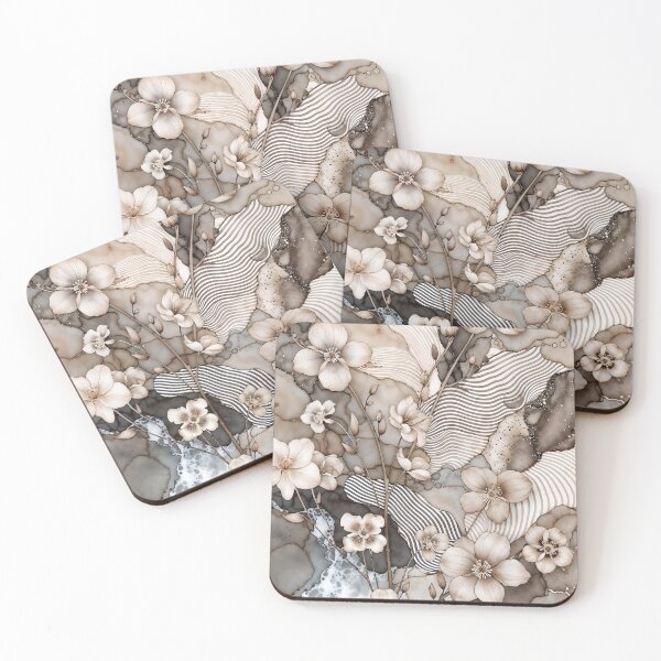 Item preview, Abstract Floral Boho Chic Collage designed and sold by SolaoLab.