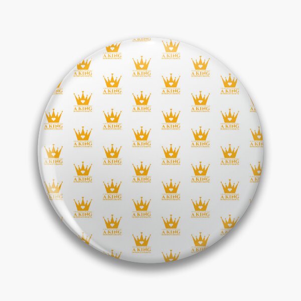 Item preview, With Humility, You Become a King in People’s Hearts – Inspirational Crown Quote designed and sold by aissa20.