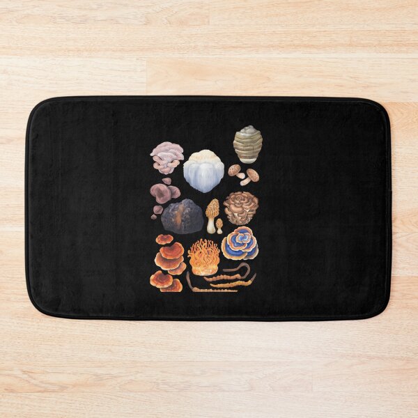 Item preview, Watercolor Medicinal Mushrooms Set designed and sold by borkanrohmadm.