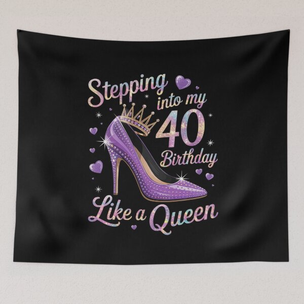 Item preview, 40 Year Old High Heels Stepping Into My 40th Birthday designed and sold by PowAcademy.