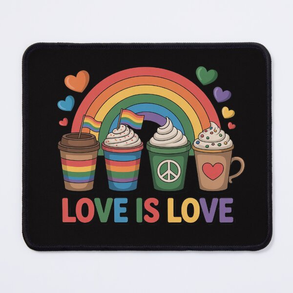 Item preview, Pride LGBTQ+ Coffee Cups Rainbow Gay Lesbian Pride Month designed and sold by demarioTTS.