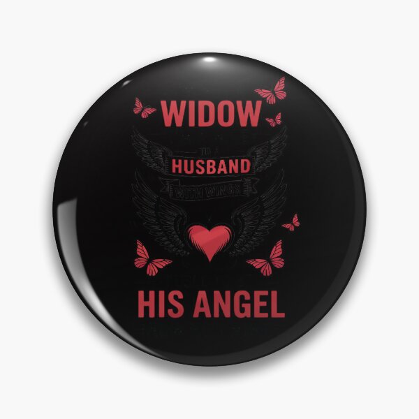 Item preview, I'm not a widow I'm a wife to a husband with wings designed and sold by demarioTTS.