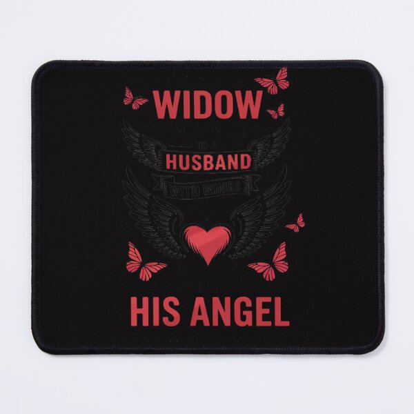 Item preview, I'm not a widow I'm a wife to a husband with wings designed and sold by demarioTTS.
