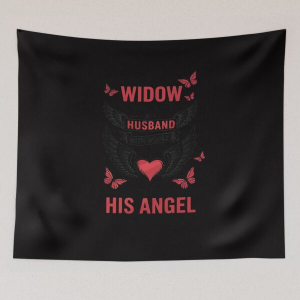 Item preview, I'm not a widow I'm a wife to a husband with wings designed and sold by demarioTTS.